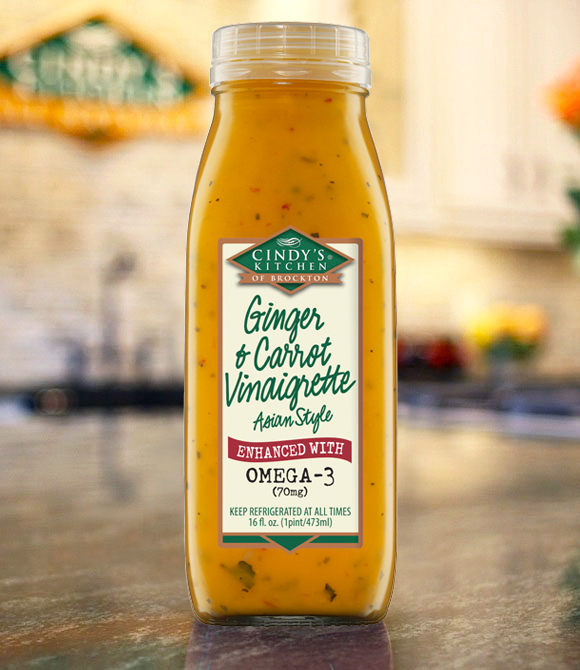 Cindy's Kitchen ProductGinger & Carrot Vinaigrette (Asian Style)